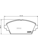 NISSHINBO NP2054 Колодки дисковые передние