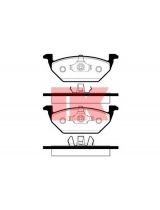 NK 224740 Колодки дисковые передние