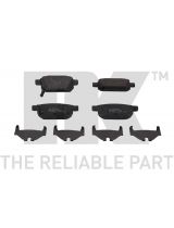 NK 225224 Колодки дисковые задние