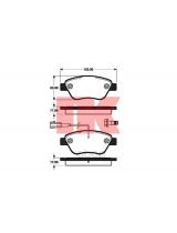 NK 222380 Колодки дисковые передние