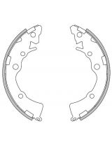 REMSA 4271.00 Колодки барабанные