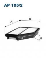 FILTRON AP 105/2 Фильтр воздушный
