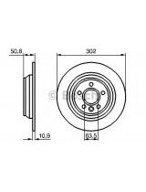 BOSCH 0 986 479 254 Тормозной диск задний