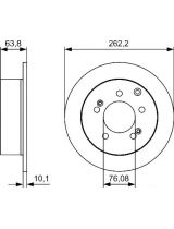 BOSCH 0 986 479 061 Тормозной диск задний