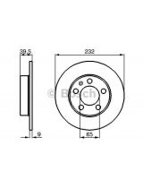 BOSCH 0 986 478 868 Тормозной диск задний