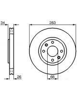 BOSCH 0 986 478 979 Тормозной диск передний