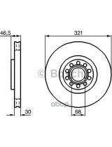 BOSCH 0 986 478 985 Тормозной диск передний