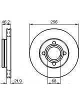 BOSCH 0 986 478 018 Тормозной диск передний