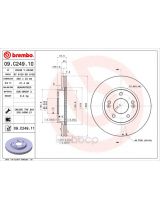 BREMBO 09.C249.11 Тормозной диск передний