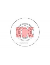 NK 204761 Тормозной диск задний