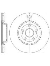 REMSA 6696.10 Тормозной диск передний