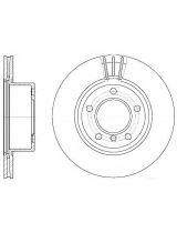 REMSA 6652.10 Тормозной диск передний
