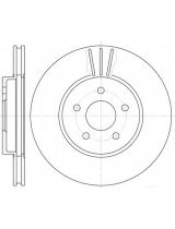 REMSA 6607.10 Тормозной диск передний