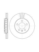 REMSA 6545.10 Тормозной диск передний