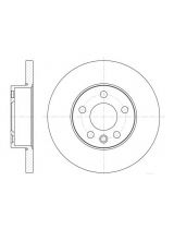 REMSA 6550.00 Тормозной диск передний