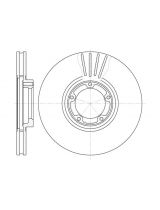REMSA 6518.10 Тормозной диск передний