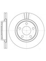 REMSA 6548.10 Тормозной диск передний