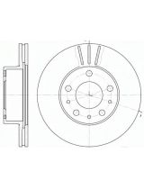 REMSA 6476.10 Тормозной диск передний