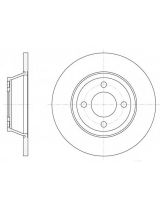 REMSA 6287.00 Тормозной диск передний