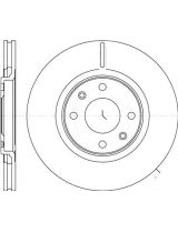 REMSA 6306.10 Тормозной диск передний