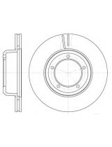 REMSA 6340.10 Тормозной диск передний