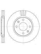 REMSA 6449.10 Тормозной диск передний