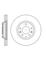 REMSA 61236.10 Тормозной диск передний
