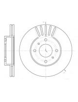 REMSA 6179.10 Тормозной диск передний