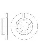 REMSA 6203.10 Тормозной диск передний