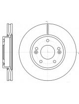 REMSA 61208.10 Тормозной диск передний