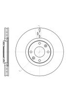 REMSA 61059.10 Тормозной диск передний
