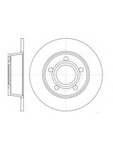 REMSA 6724.00 Тормозной диск задний