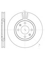 REMSA 6486.10 Тормозной диск передний