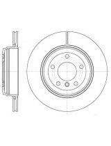 REMSA 6654.10 Тормозной диск задний