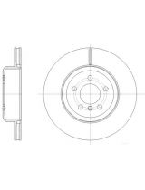 REMSA 61652.10 Тормозной диск задний