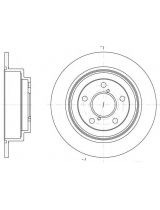 REMSA 6398.00 Тормозной диск задний
