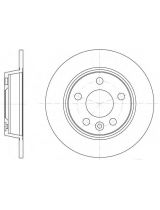 REMSA 6453.00 Тормозной диск задний