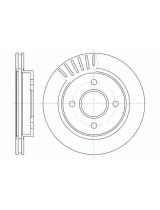 REMSA 6160.10 Тормозной диск задний