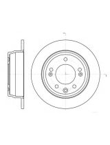 REMSA 61105.00 Тормозной диск задний