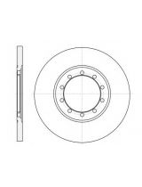 REMSA 61201.00 Тормозной диск задний