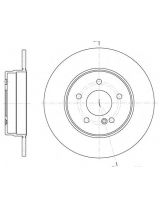 REMSA 6555.00 Тормозной диск задний
