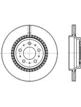Stellox 6020-4852V-SX Тормозной диск задний