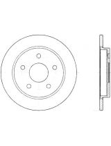 Stellox 6020-2522-SX Тормозной диск задний