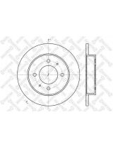 Stellox 6020-3406-SX Тормозной диск задний