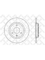 Stellox 6020-9917-SX Тормозной диск передний