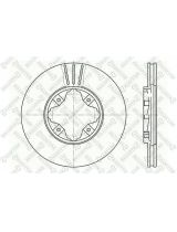 Stellox 6020-9940V-SX Тормозной диск передний