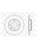Stellox 6020-9933-SX Тормозной диск передний