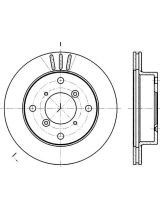 Stellox 6020-5205V-SX Тормозной диск передний