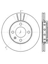 Stellox 6020-4756V-SX Тормозной диск передний
