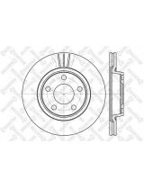Stellox 6020-4762V-SX Тормозной диск передний